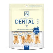 브리더랩 덴탈이즈 120g 치태 치석 제거 강아지 간식 덴탈껌 덴탈 간식 입냄새 제거 그레인프리 껌 저단백 저지방 췌장염 간식, 1개