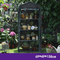 이동식창고 이동식농막 비닐하우스 가정용 햇빛차단 보온창고 베란다 소형 다육온실, 4단-블랙[햇빛차단제]