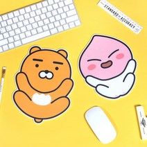 카카오프렌즈 형태 마우스 패드