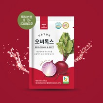 특허 오비톡스 빨간 양파즙 비트즙 60팩, 오비톡스 60팩