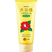 [정품] Oshima Tsubaki 헤어 크림 라이트 카멜리아 오일 스타일링 헤어 크림 곱