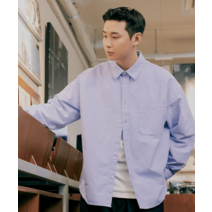 (즉시출고)SPAO (시티보이) 오버핏 옥스포드 셔츠_SPYWD23C01