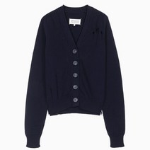 (당일) 22FW 메종 마르지엘라 스티치 디스트레스 네이비 여성 가디건 S51GP0255 S17982 487