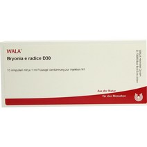 [독일 내수 정품](브리오니아) BRYONIA E radice D 30 Ampullen 10X1ml