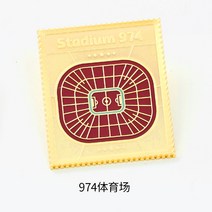 선풍기 부덕 FIFA2022 타르 월드컵 훈장 축구카드, T03-974 몸 임산부 뱃지
