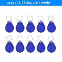 암호화 프로그래머 RFID 리더 복사기 키 태그 포브 NFC 스마트 카드 리더 라이터 복사기 13.56MHz 125KHz, 04 Set D