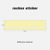 StickerJDM USDM 비닐 데칼 스쿠터 바이크 오토바이 부품 자동차 창문 범퍼 혼다 AF58 Nps50 러커스 줌머 토탈러커스 수정, [08] RUCKUS Silver, 08 RUCKUS Silver