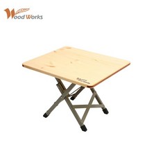 우드웍스 캠핑 우드 사이드 테이블 WW40