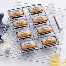 휘낭시에팬 8구 베이킹 팬 애프터눈 티 홈베이킹 트레이, 6구  오발틀