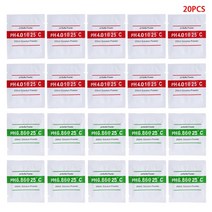 PH측정기 테스트 미터 측정 교정을위한 20 pcs ph 버퍼 용액 분말 ph 4.01 6.86, 한개옵션0