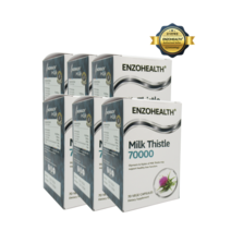 (엔조헬스)밀크시슬 70000mg 420캡슐 14개월분 유기농 실리마린 Enzo Health Milk thistle 70000 420caps
