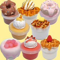 [스낵슬라임] 수제 슬라임 마켓 30종 신제품 럭키박스, 미디움디저트박스