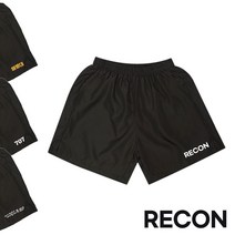 무지 블랙 보급형 반바지 RECON