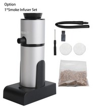 스모킹건 훈연기 숯불착화기 스모크건 백패킹장비 boruit smoke infuser 총, 협력사, sk306b-1, 1개