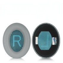 골전도 블루투스이어폰 Bose Quietcomfort 35 QC35 ii QC15 QC25 QC2 AE2 AE2i 사운드링크 사운드트루 헤드폰 쿠션을 위한 전문 이어 패드, 06 Grey-Type2