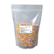 레인보우 스프링클 380g, 1개