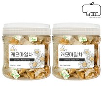 권뱅푸드 삼각티백 캐모마일 차 50티백 카모마일 꽃차, 2통