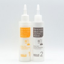 인더스 데미지케어 무알칼리 클리닉 파마약 150ml+150ml 시술냄새NO 앞머리펌