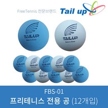 프리테니스 공 12개입 FBS-01 대회용 경기용 공인구, 프리테니스 전용 공(12개입)-화이트, 12개