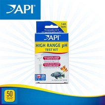 API 하이레인지 PH 테스터 /수족관 어항 수조 수질 관리 테스트 시약 측정 검사 키트 약품 해수어 시클리드