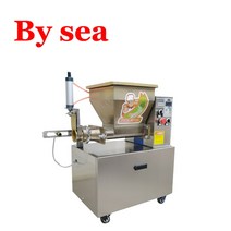 업소용반죽라운드분할기 반죽분배기 라운더 라운드 대용량 자동반죽볼제조기계 레스토랑소분 반죽대량생산 도우디바이더 반죽성형컷팅기 만두피 피자 빵 상업용 정량적 면 절단 블록 에이전트, 검은색