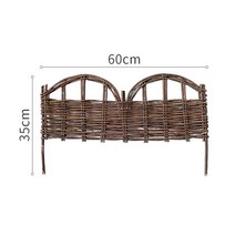 버드나무 울타리 펜스 가림막 정원 잔디 담장 야외 채소 밭 화단 경계 휀스, 05. C타입(35x60)