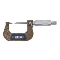 디지털마이크로미터 외경마이크로미터 내경 스탠드 뾰족한 기계식 외경 마이크로 미터 벽 두께 블레이드 갭 측정 디지털 디스플레이 0-25mm