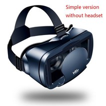 VR VR기기가상 현실 3D VR 안경 헤드셋 스마트 헬멧 풀 스크린 비전 와이드 앵글 렌즈 컨트롤러 바이어, 한개옵션1, 02 VRG