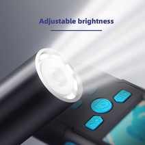 새로운 산업 내시경 카메라 8MM 렌즈 2.4 인치 IPS 스크린 Borescope HD1080P 경직 된 케이블 방수 LED 조, 01 5 메터_01 5.5mm, 01 파란