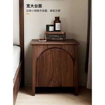 북유럽 침대옆캐비닛 협탁 사이드수납장 나무 우드