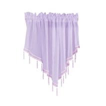 암막 커튼 로맨틱 쉬어 보일 valance with bead 작은방 큰방 블라인드