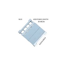 확장 가능 선반 옷장 벽걸이 주방 공간 절약 장식 홀더 모듈선반, 30-40cm aliexpress