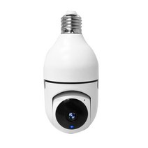 전구형 무선 CCTV 간편 설치 360도 회전 매장 사무실 창고 실외 홈캠 베이캠, 적외선야시 + 16GB + 3MP + 3.6mm