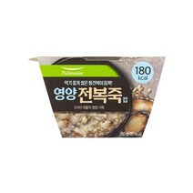 풀무원 식사대용 영양 전복죽_컵 1인 (260g) 아침 야식 환자식 부모님식사 혼밥 간단요리 다이어트, 6개