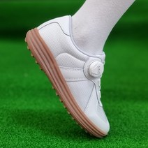 아놀드파마 여자 메쉬 다이얼 스파이크리스 흰색 독일군 골프화 스니커즈 스크린 연습 겸용