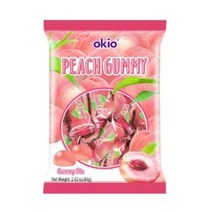 okio 복숭아구미 젤리, 80g, 6개