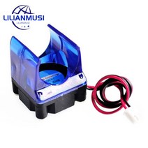 3d프린터 3d펜 3d프린터펜3d 프린터 DIY 부품 V6 3010 팬 12V 하우징 가드 냉각 팬 Reprap V5 사출 성형, 02 하늘색