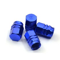 차량 수리 신제품 자동차 밸브 스템 캡 커버 오토바이 액세서리 교체 부품, [04] 파란