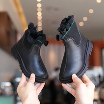유블리 아동 여아 밴딩 미끄럼방지 부드러운 가벼운 마틴 부츠
