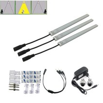 즈위프트센서 3pcs 5730 8520 고감도 PIR 모션 센서 LED 스트립 라이트 pir 컨트롤러 용 자동 적외선 스위, 03 찬 백색_01 5630 led strip