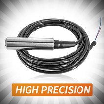 수위 감지 센서 420Ma 0 ~ 5 Vcd 스테인레스 스틸 레벨 트랜스미터 010V 딥 웰, [04] 4m range 4m cable, [03] 0-10V, 04 4m range 4m cable_03 0-10V