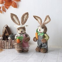 친근한 토끼 가족 모형 소(2p set).인테홀릭