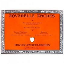 캔숀.아르쉬 패드 (4면제본) 300g 황목 20*20cm