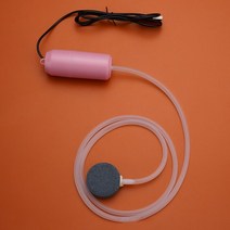 충전식기포기 낚시 산소 수족관 산소 공기 펌프 물고기 탱크 USB 조용한 압축기 에어레이터 휴대용 미니, 04 Big Pink