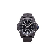ProTek 프로텍 카본 USMC 다이브 워치, Black/Blue, Black
