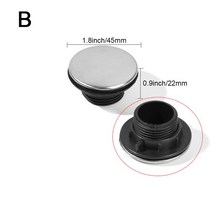 싱크대 부속품 배수관 수도꼭지 구멍 커버 실용적인 싱크 탭을위한 물 블랭킹 플러그 스톱퍼 주방 배수 씰 누설 방지 세면기 액세서리, B