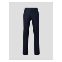 갤럭시 갤럭시 네이비 블록 체크 Normal Fit 정장 팬츠 (GA2402UA3R)