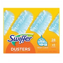 스위퍼 먼지 털이 포 28개입 Swiffer Duster Dusting Kit 1 handle & 28 refills