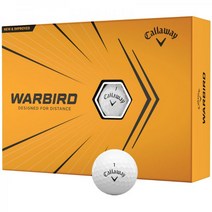 캘러웨이 워버드 21 골프공, Yellow, 1- 4, 12-Ball Pack