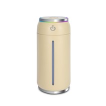 미스티 캔 3in1 USB 가습기 + LED 무드 조명 + 미니팬, ML-0808(옐로우)